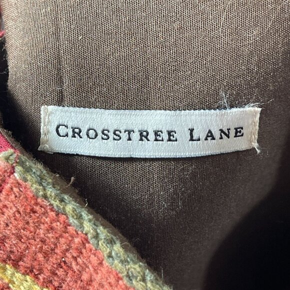 Crosstree Lane Crossbody Messenger Purse Adjustable Strap Aztec Serape Boho - Picture 8 of 10